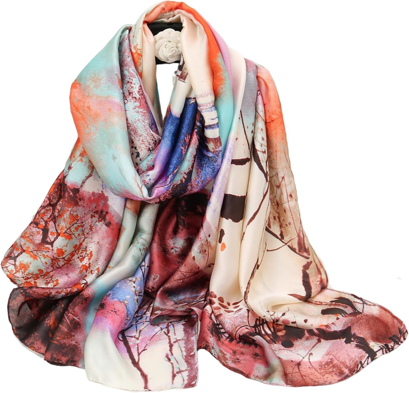Sunset Silk Stole