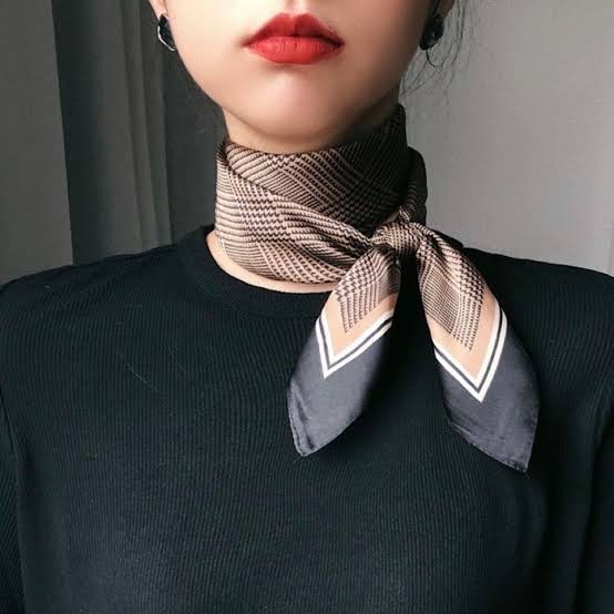 Ebanor Silk Scarf (70x70cms)