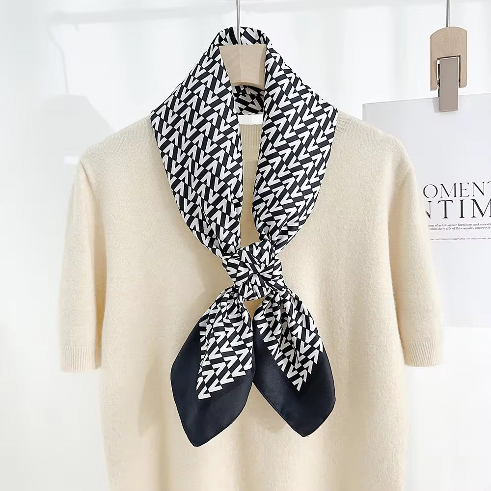 Whis Silk Scarf (90x90cms)