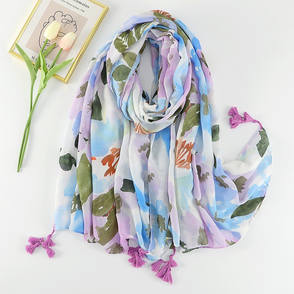 Amira Viscose Cotton Stole