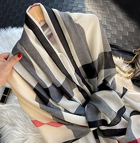 Formal Checks Cotton Stole