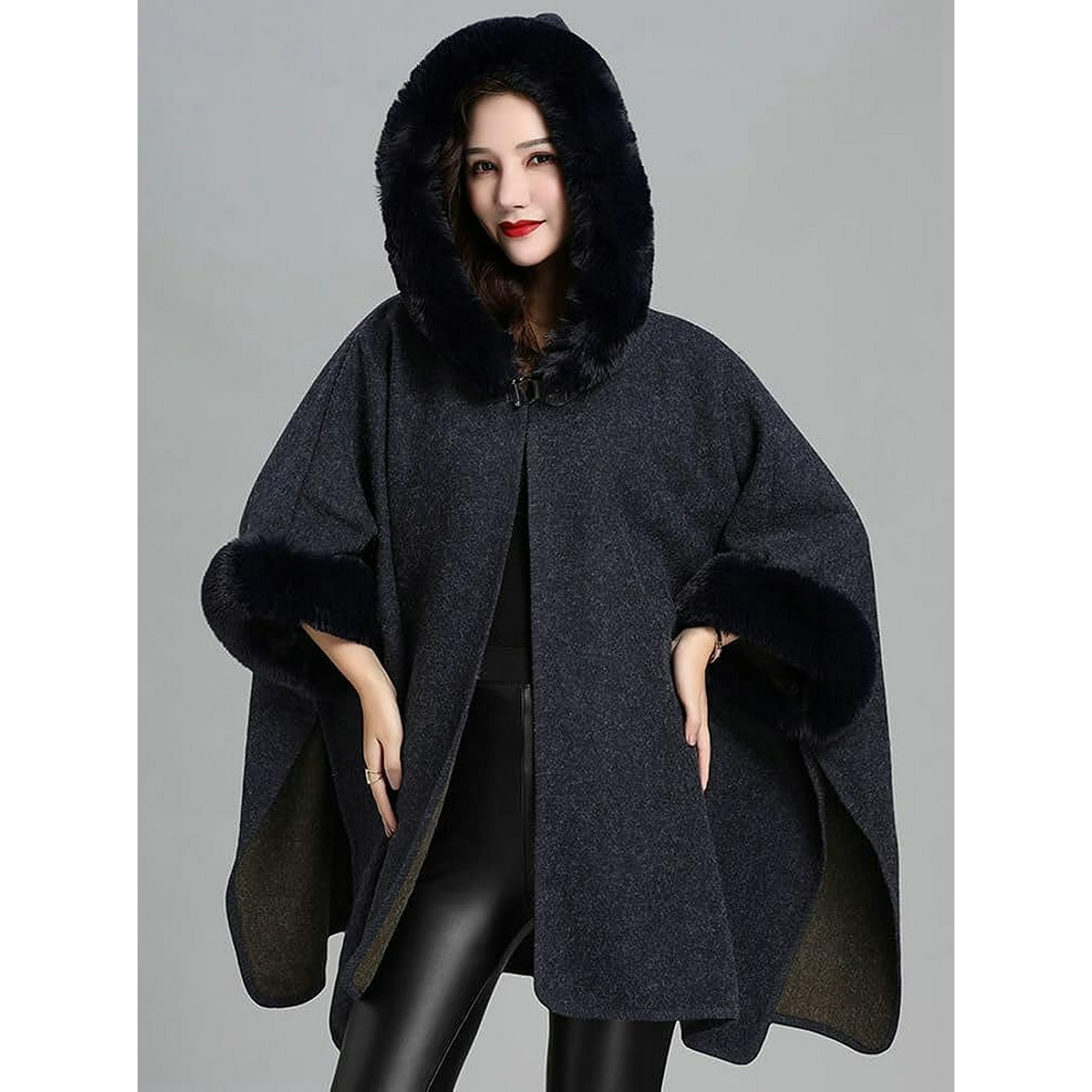 City Poncho (Black)