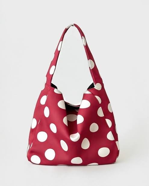 Poppy Polka Dot Shopper Bag
