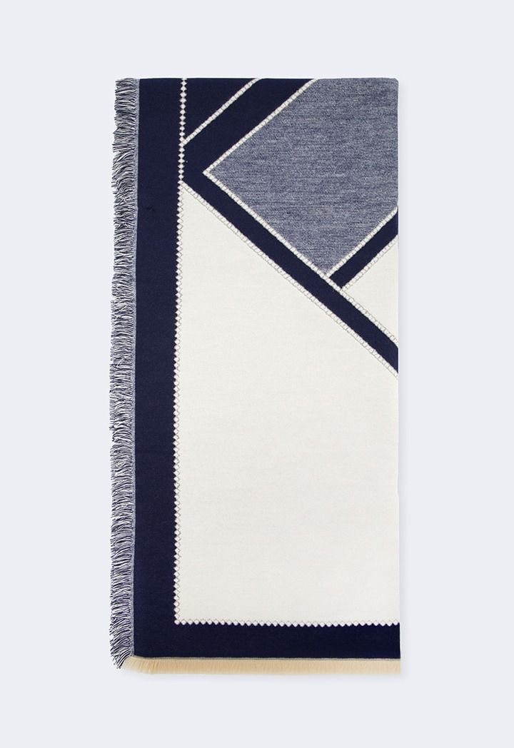 Marina Stripe Poncho