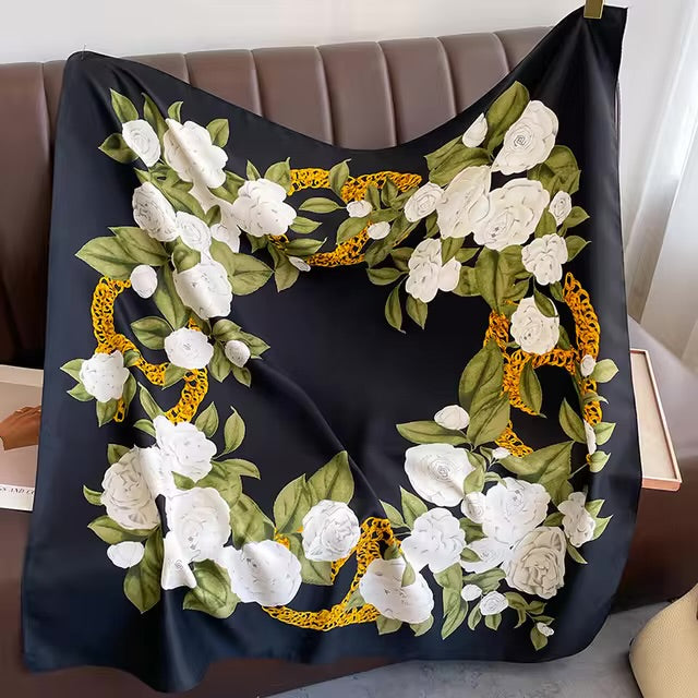 Vira Silk Scarf (90x90cms)