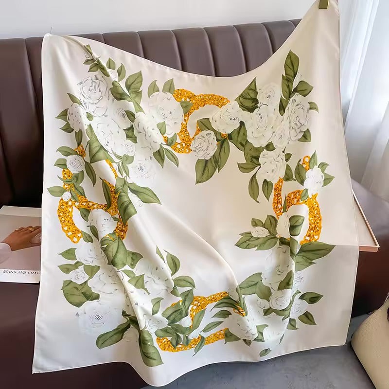 Zavi Silk Scarf (90x90cms)