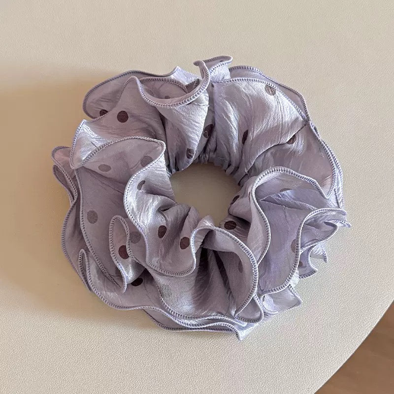 Satin Meadow Scrunchie