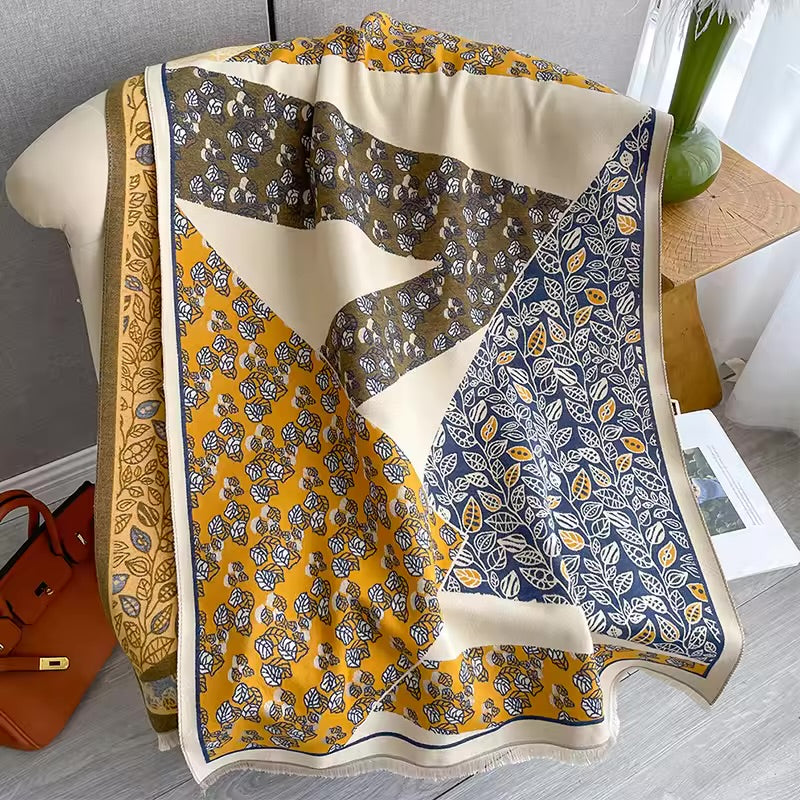 Royal Doodle Shawl