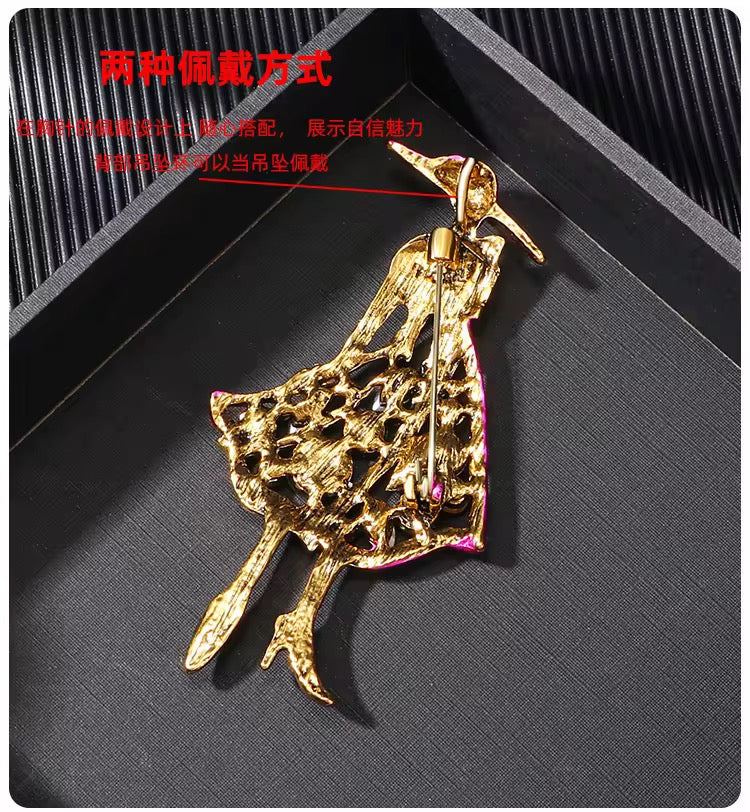 Flaire Brooch