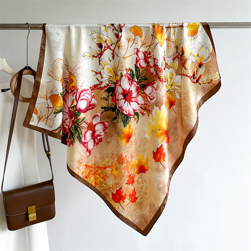 Mina Silk Scarf (90x90cms)