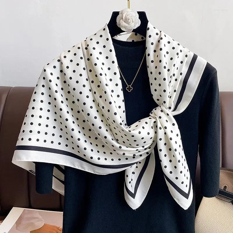 Crim Silk Scarf (90x90cms)