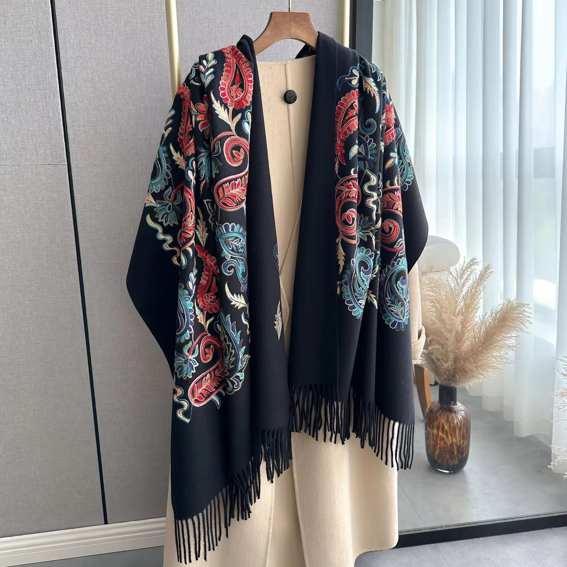 Augusta Raven Rich Pashmina Shawl