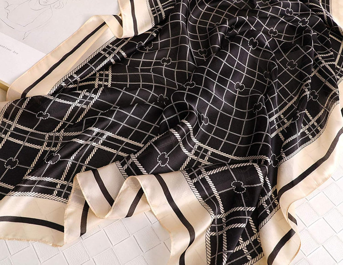 Classic Checks Black stole