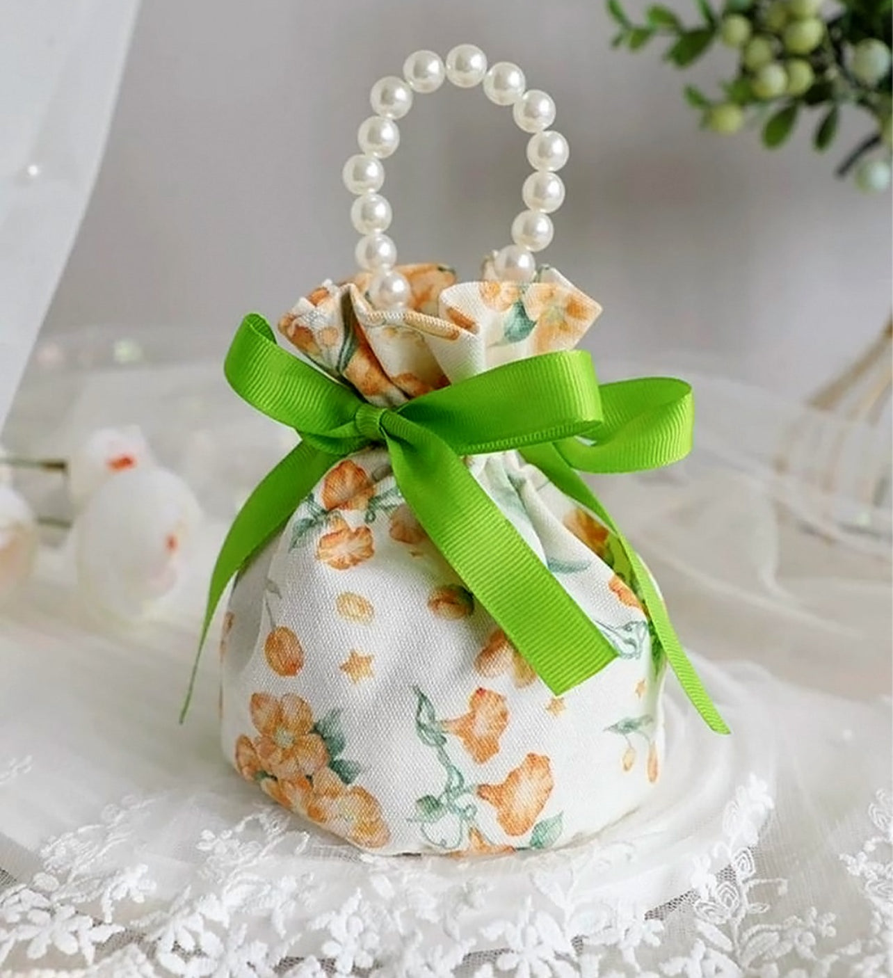 Bellamy Gift Pouch (Green)