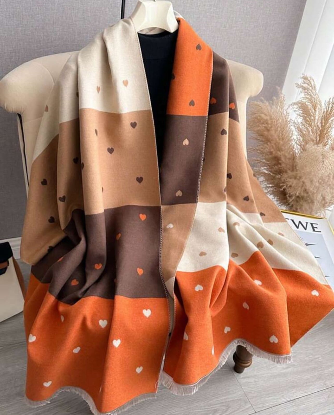 Saffron Charm Shawl