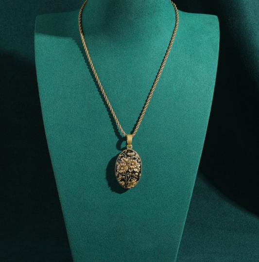 Sunflower Antique Necklace