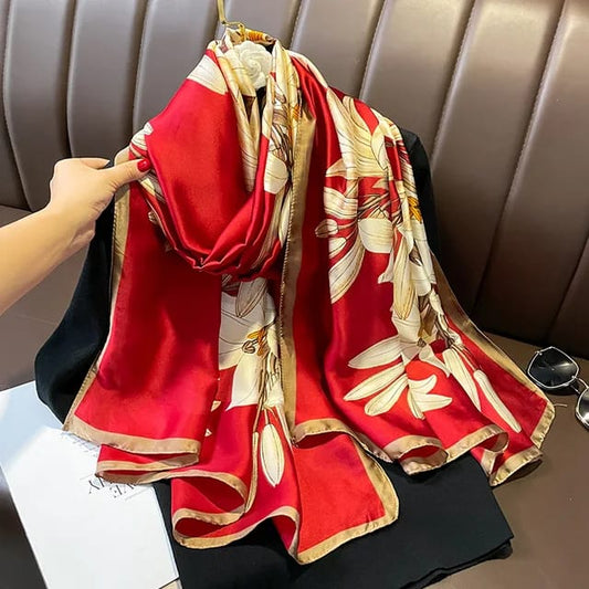 Lily Cascade Silk Stole
