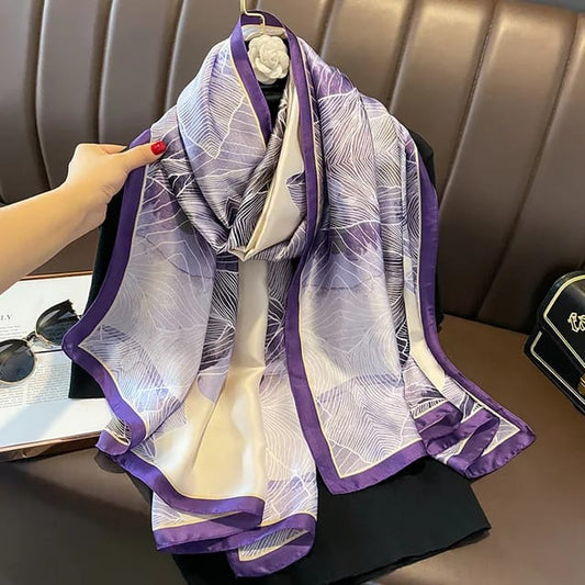 Royal Grapevine Silk Stole