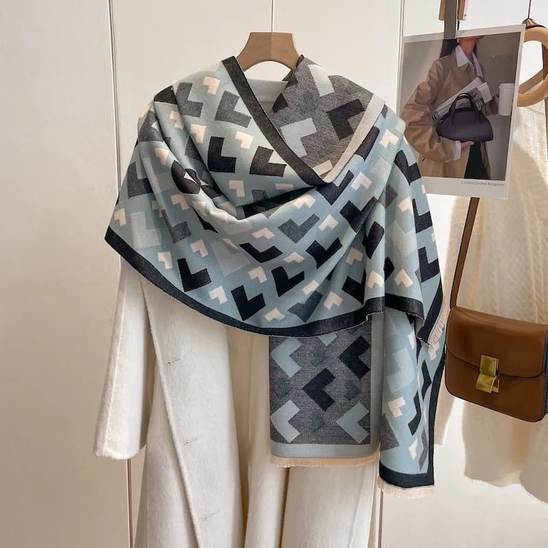 Tetra Twist Shawl