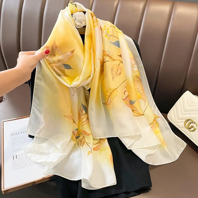 Daffodil Silk Stole