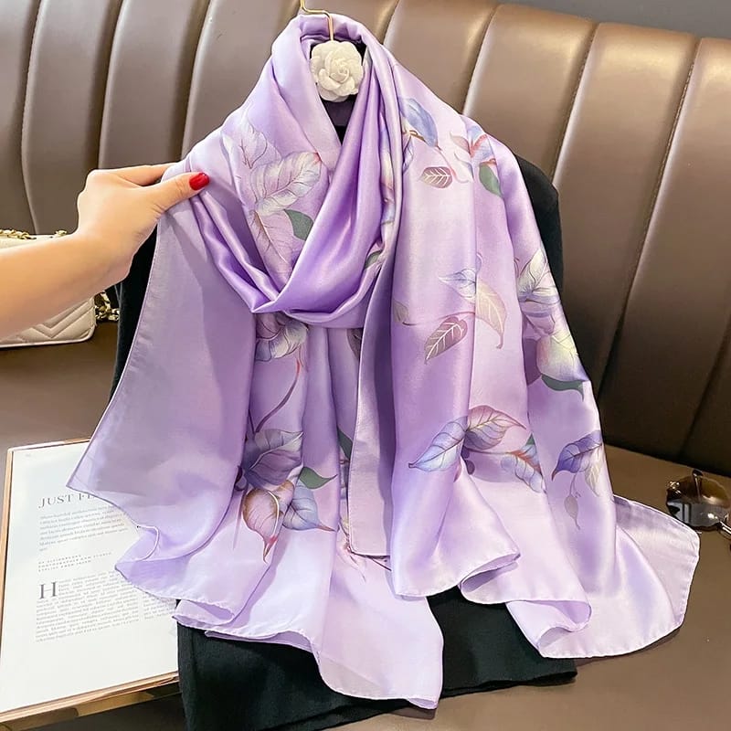 Lusty Lavender Silk Stole