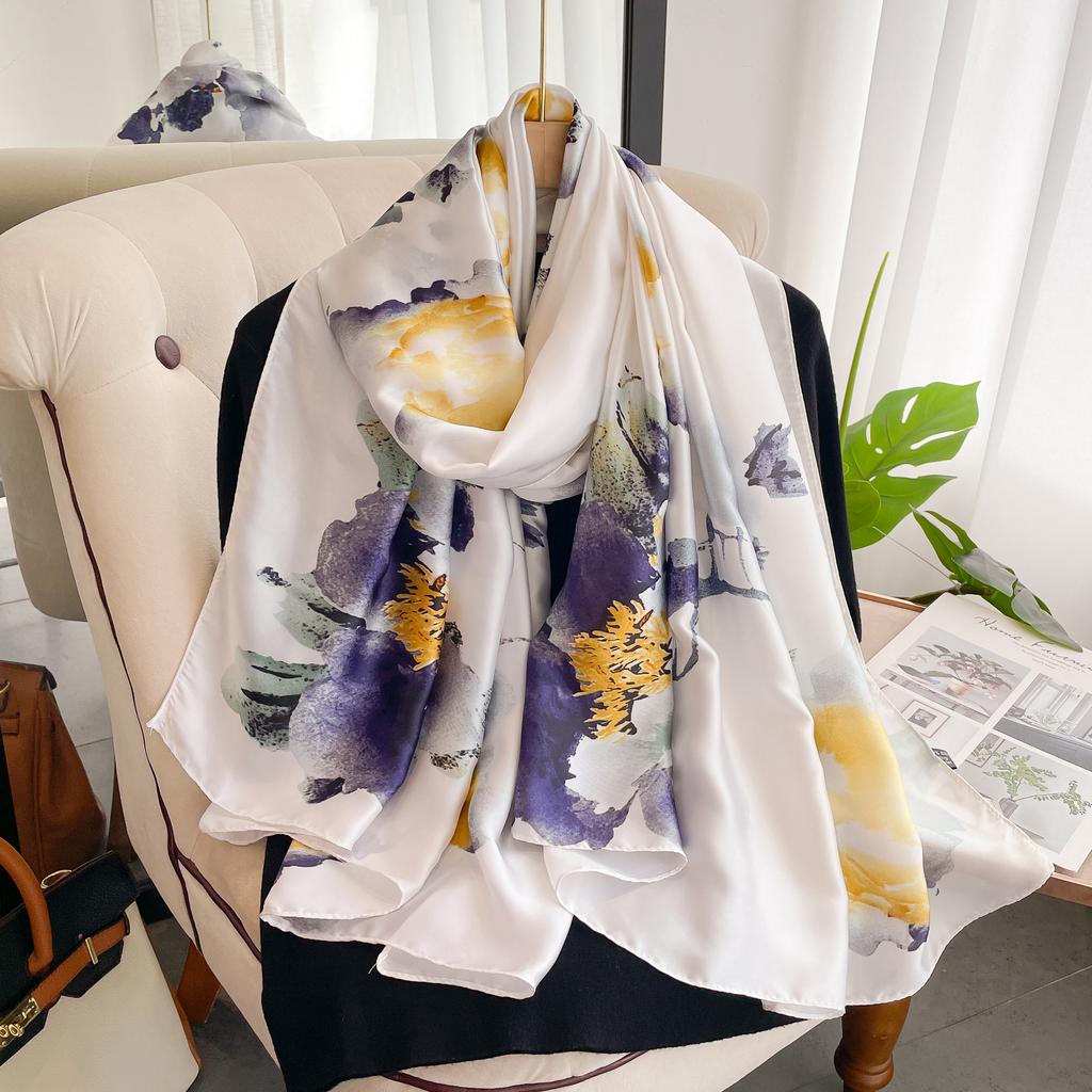 Purity Petal Silk Stole