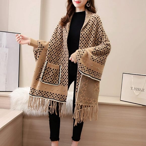 Desert Bloom Poncho