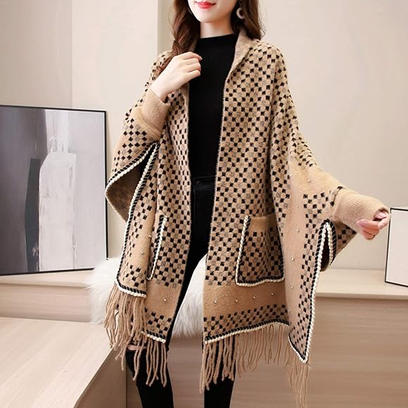 Desert Bloom Poncho
