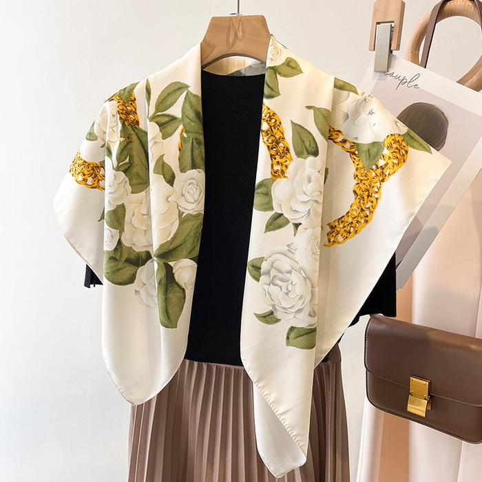 Zavi Silk Scarf (90x90cms)
