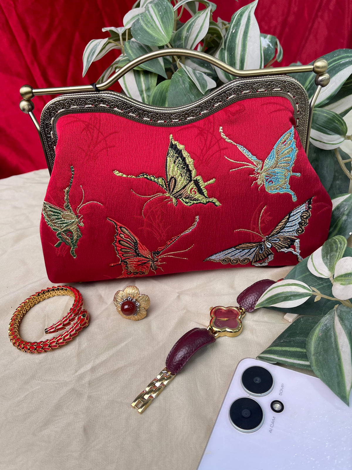 Rosana Embroidered Handbag