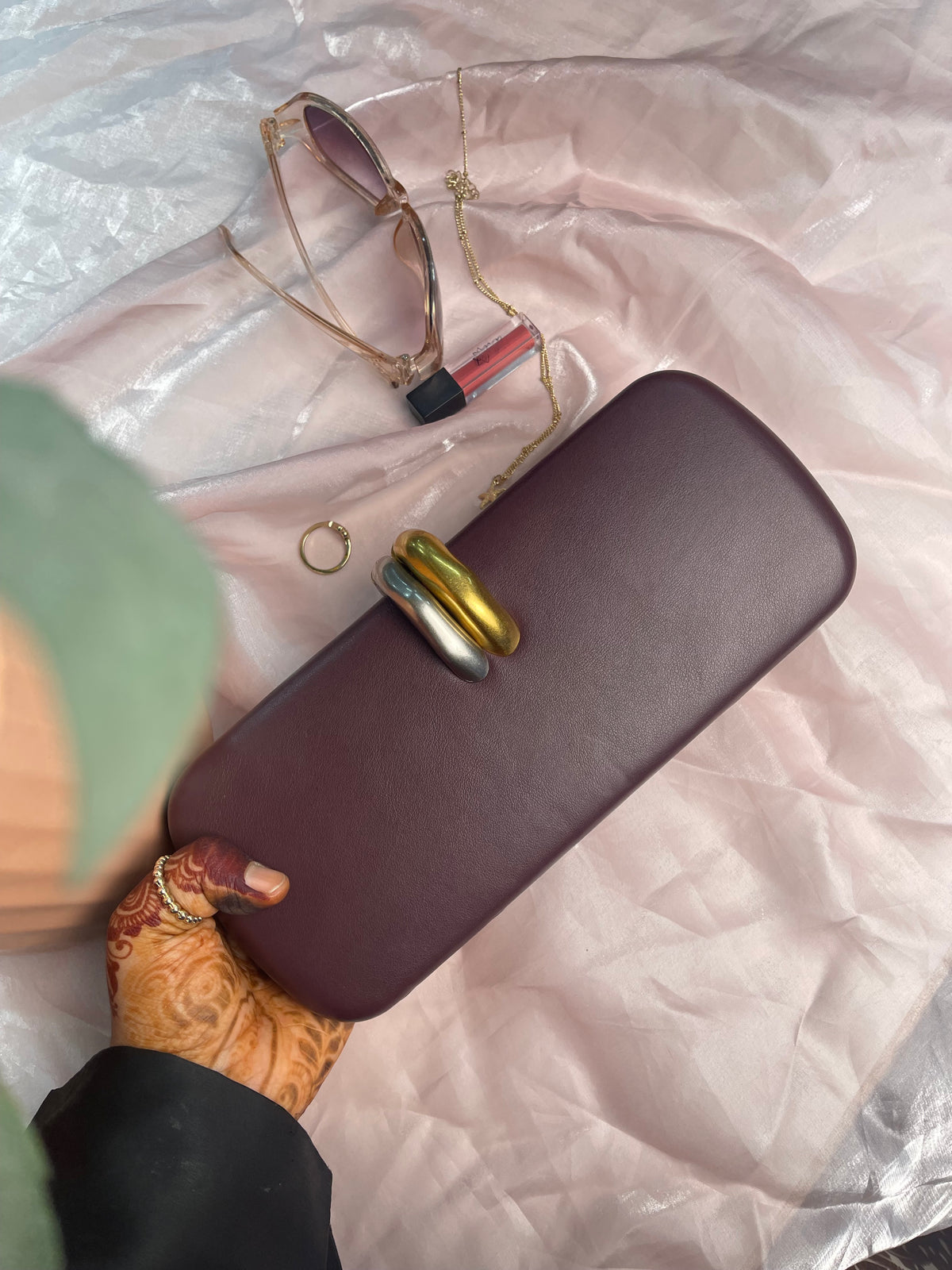 Portofino Evening Bag (Brown)