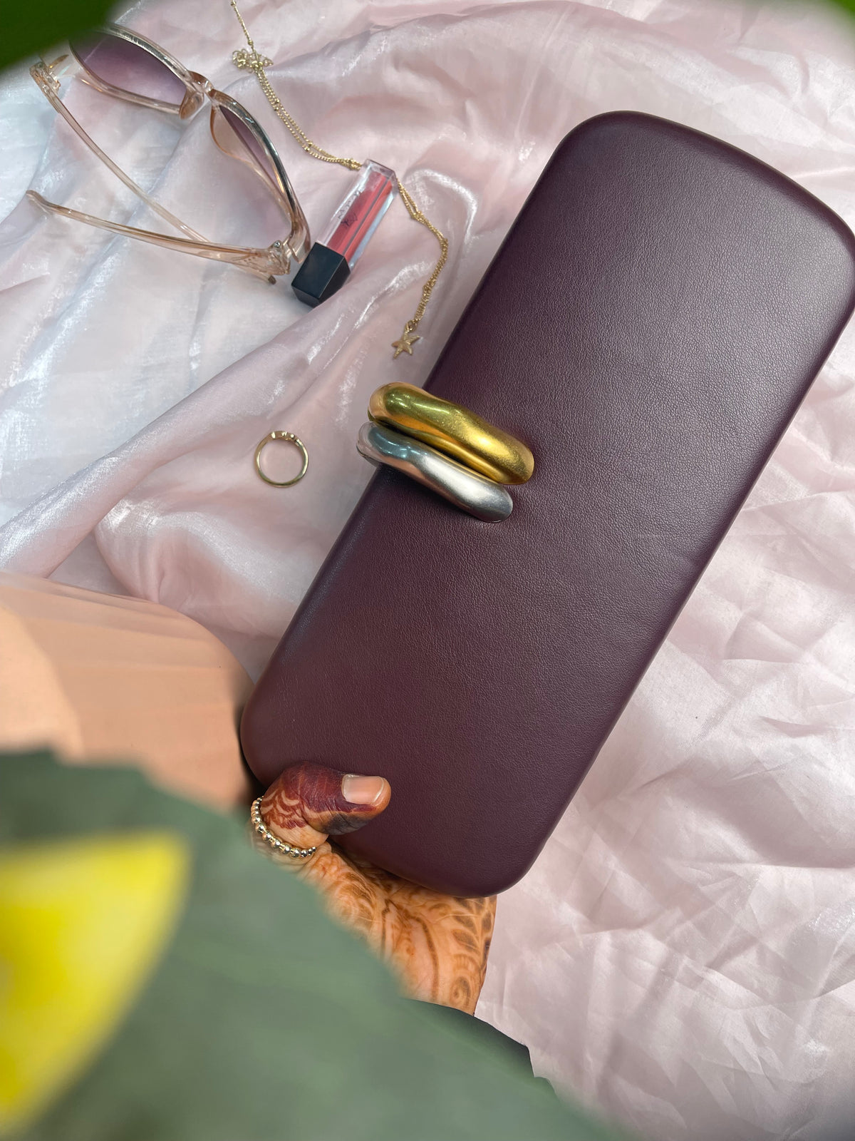 Portofino Evening Bag (Brown)