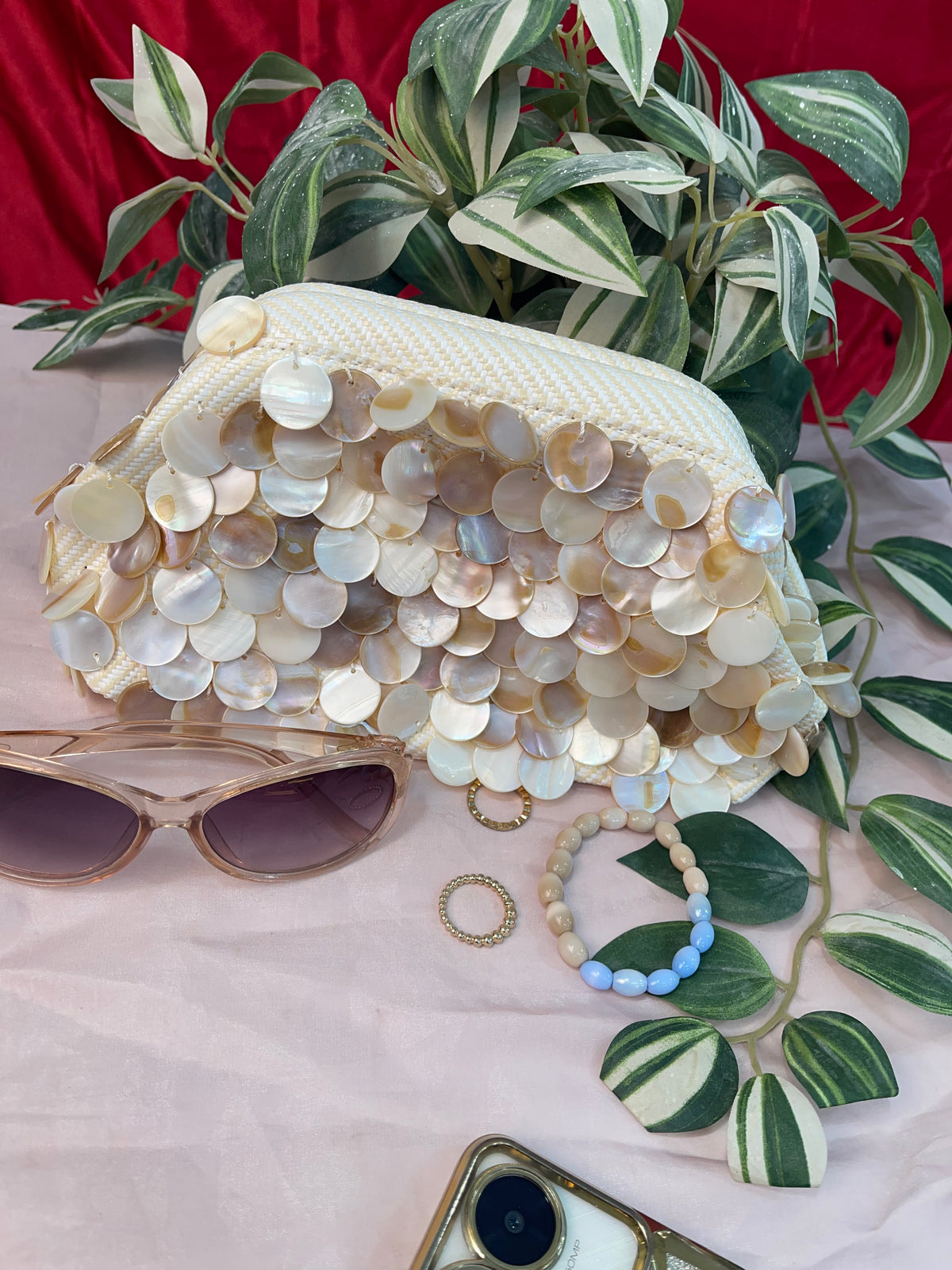 Livia Shell Evening Bag