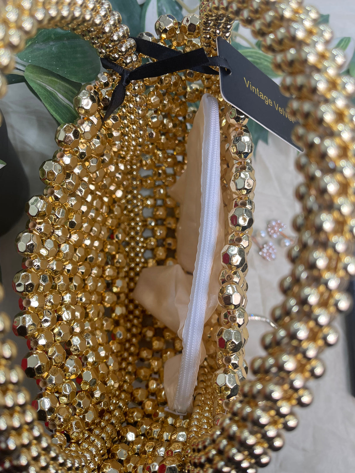 Perla Crystal Moon Evening Bag