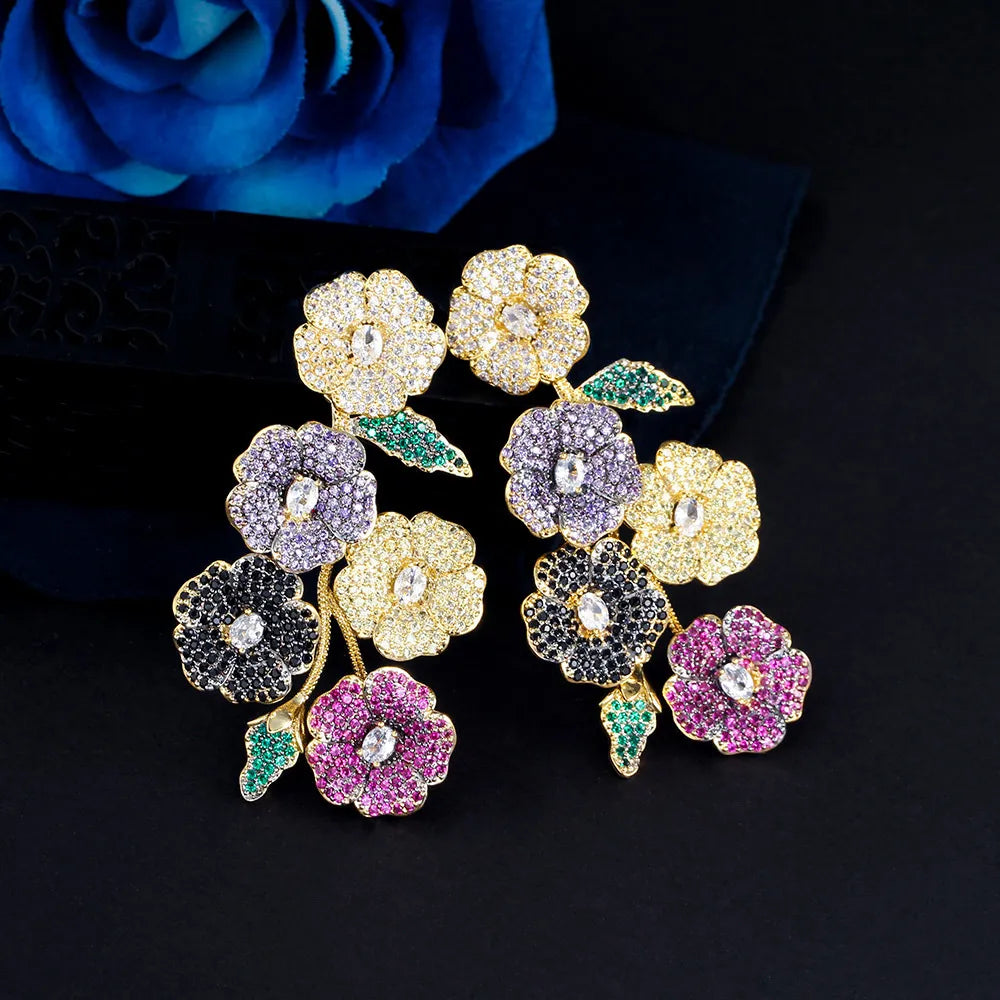 French Blossom earrings