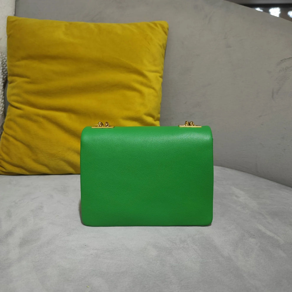 California Quilted Leather Sling(Green)