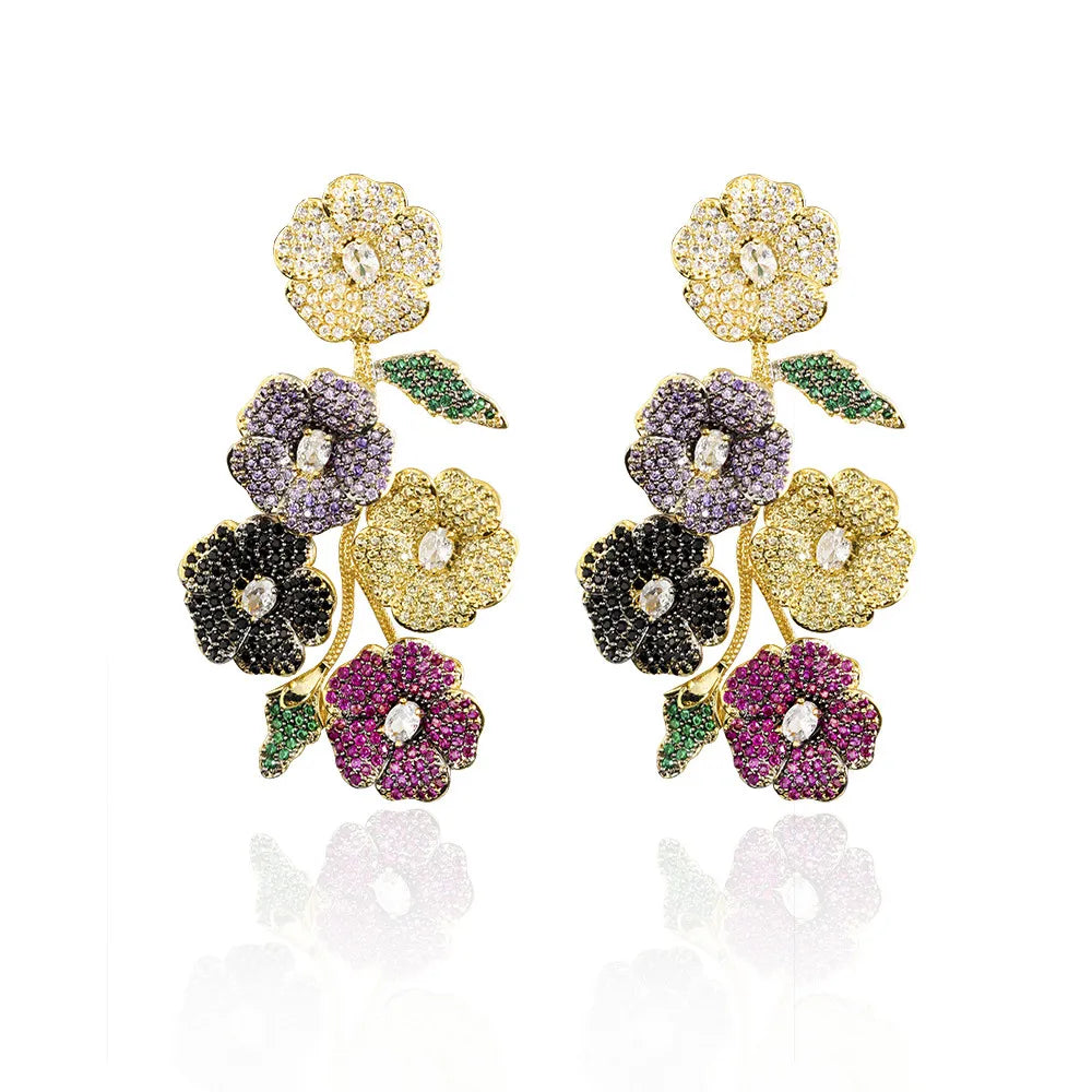 French Blossom earrings