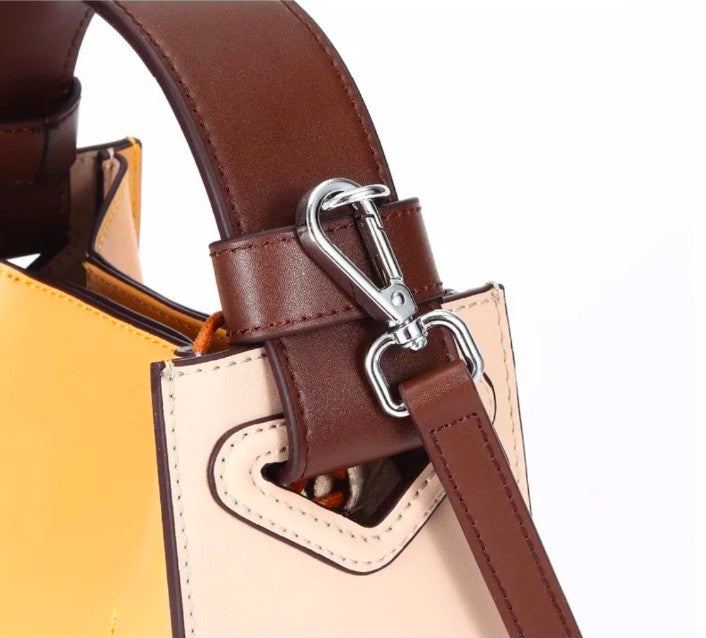 Jacob Genuine Leather bag(Yellow)