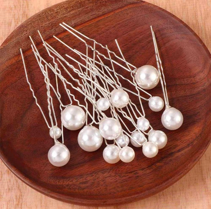 Pearl Pins Haircomb
