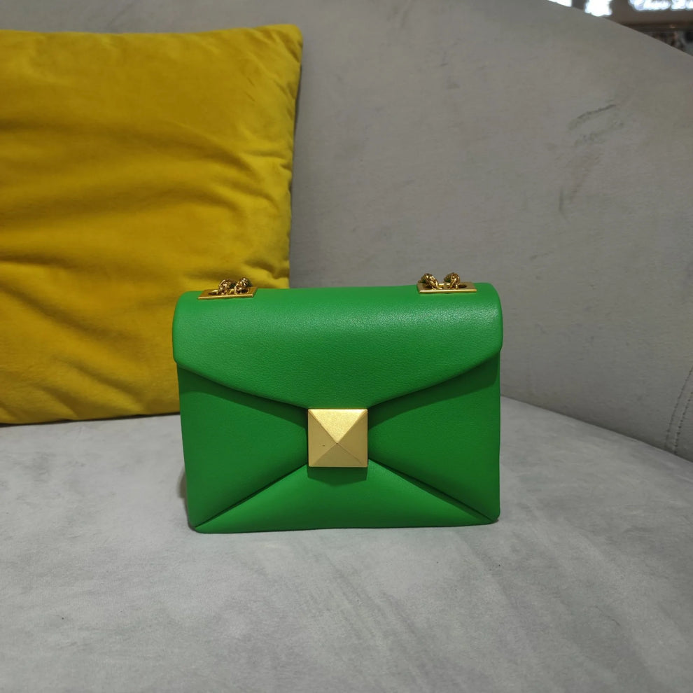 California Quilted Leather Sling(Green)