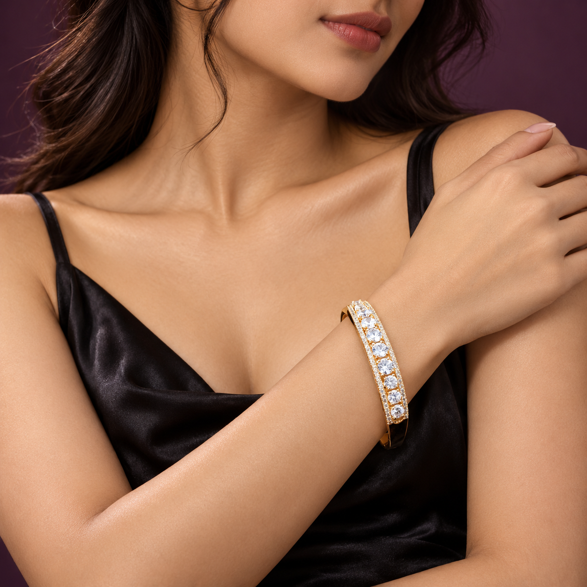 Regalia Stone Bangle