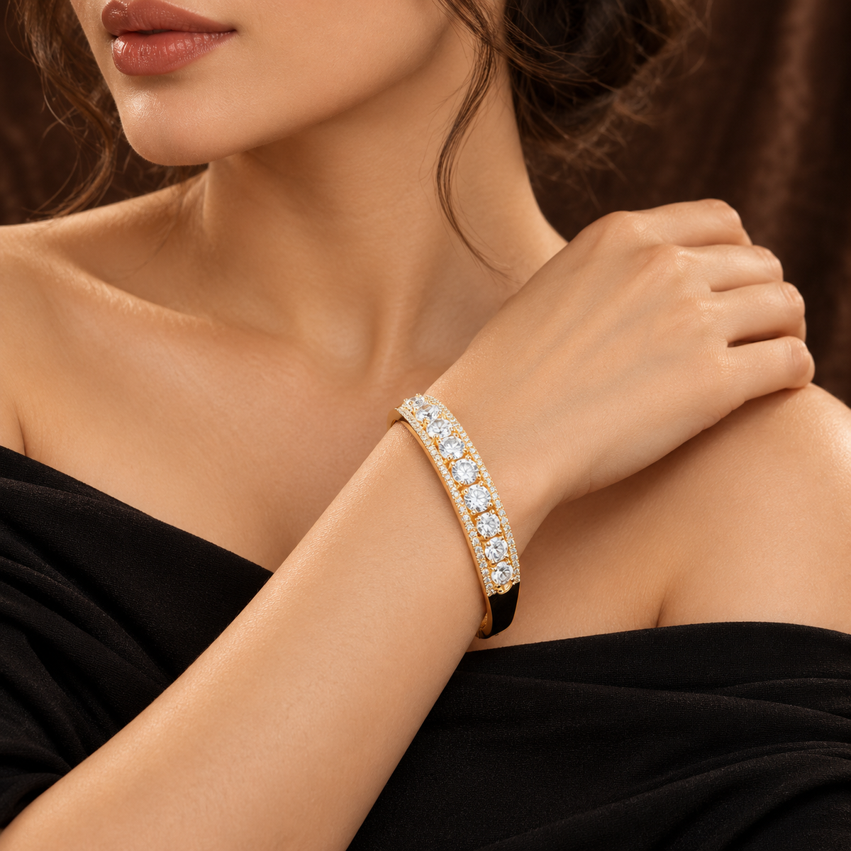 Regalia Stone Bangle