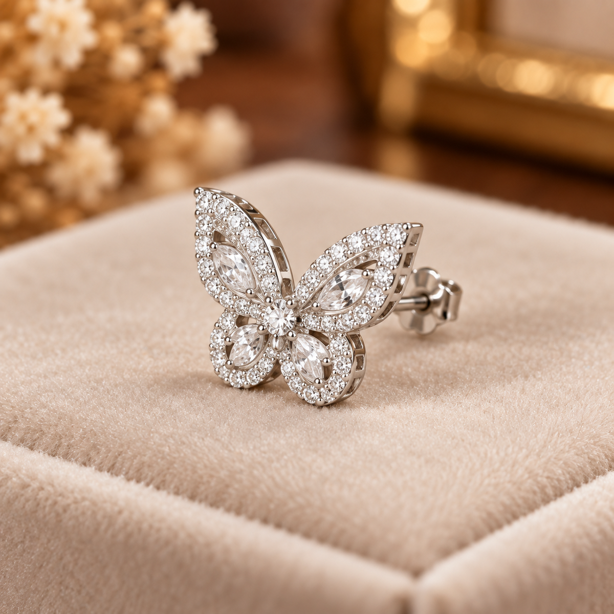 Papillon Butterfly Stud Earrings
