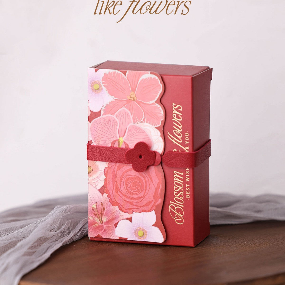 Garden Whispers Paper Gift Box