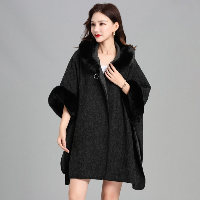 City Poncho (Black)