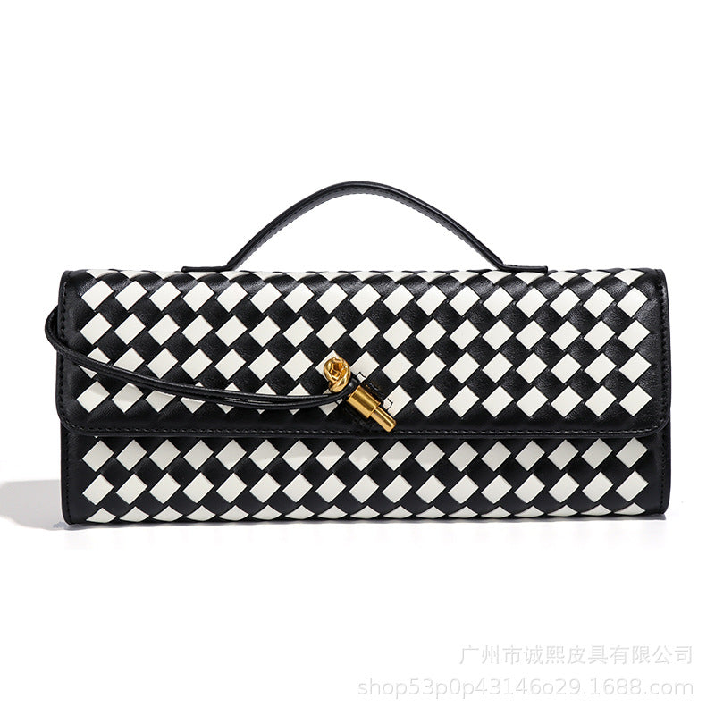 Andrea Vegan Leather Bag (Chess)