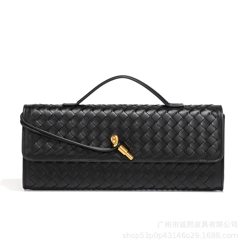 Andrea Vegan Leather Bag (Black)