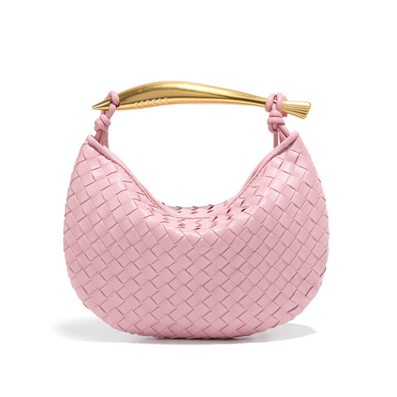 Arlette Vegan Leather Bag (Pink)