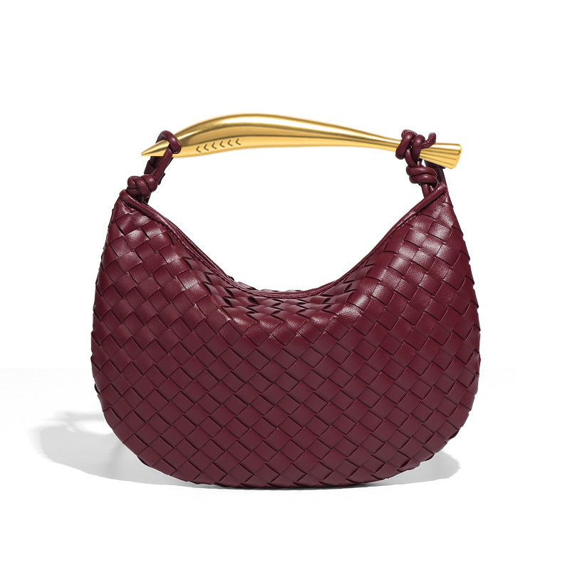 Arlette Vegan Leather Bag (Wine)