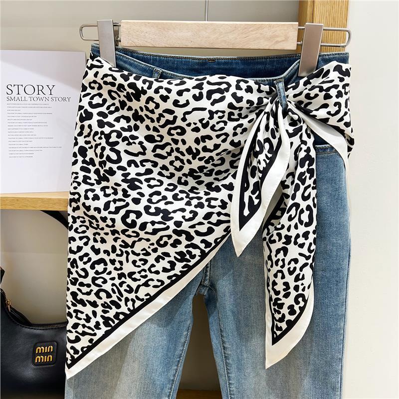 Leopard Luxe Triangle/Waist Scarf